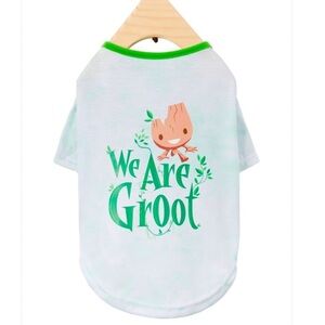 New Marvel Groot Dog Tee XS